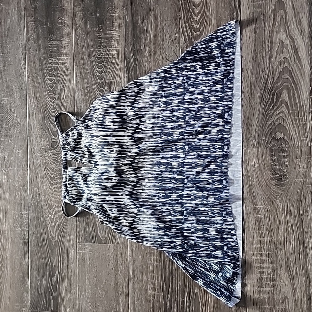 🦜 Miraclesuit 'Silver Shores' peephole Tankini Top 🦜